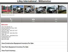 Tablet Screenshot of m.lilleyinternational.com